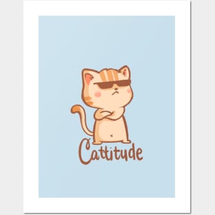 Cattitude Posters and Art